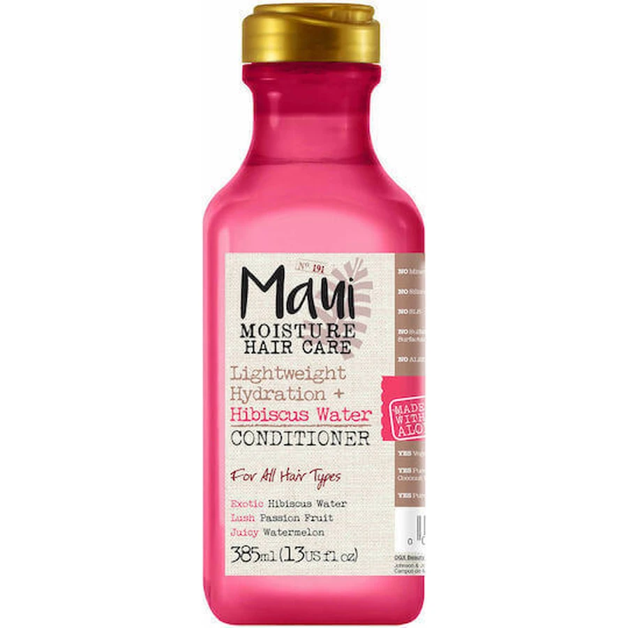 Maui Moisture Легкое увлажнение + вода гибискуса Увлажняющий кондиционер для всех типов волос 385 мл: цены и характеристики