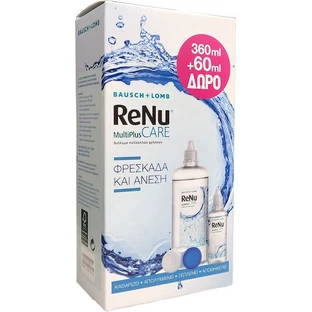 Раствор для контактных линз Bausch & Lomb ReNu Multiplus 360 мл и 60 мл
