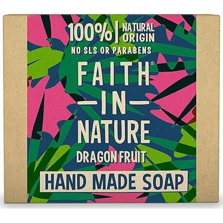 Мило для тіла Faith in Nature Dragon Fruit Soap Body Bar 100гр: ціни та характеристики