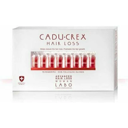 Labo Crescina Caducrex Caducrex Advanvced Hair ампулы от выпадения волос для женщин 20x3,5 мл: цены и характеристики