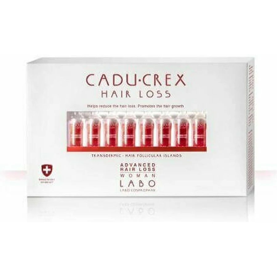 Labo Crescina Caducrex Caducrex Advanvced Hair ампулы от выпадения волос для женщин 20x3,5 мл: цены и характеристики