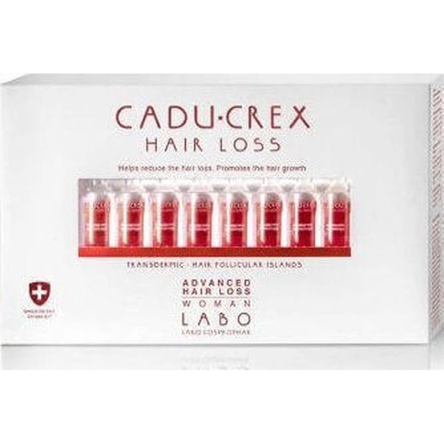 Labo Crescina Caducrex Caducrex Advanvced Hair ампулы от выпадения волос для женщин 20x3,5 мл: цены и характеристики