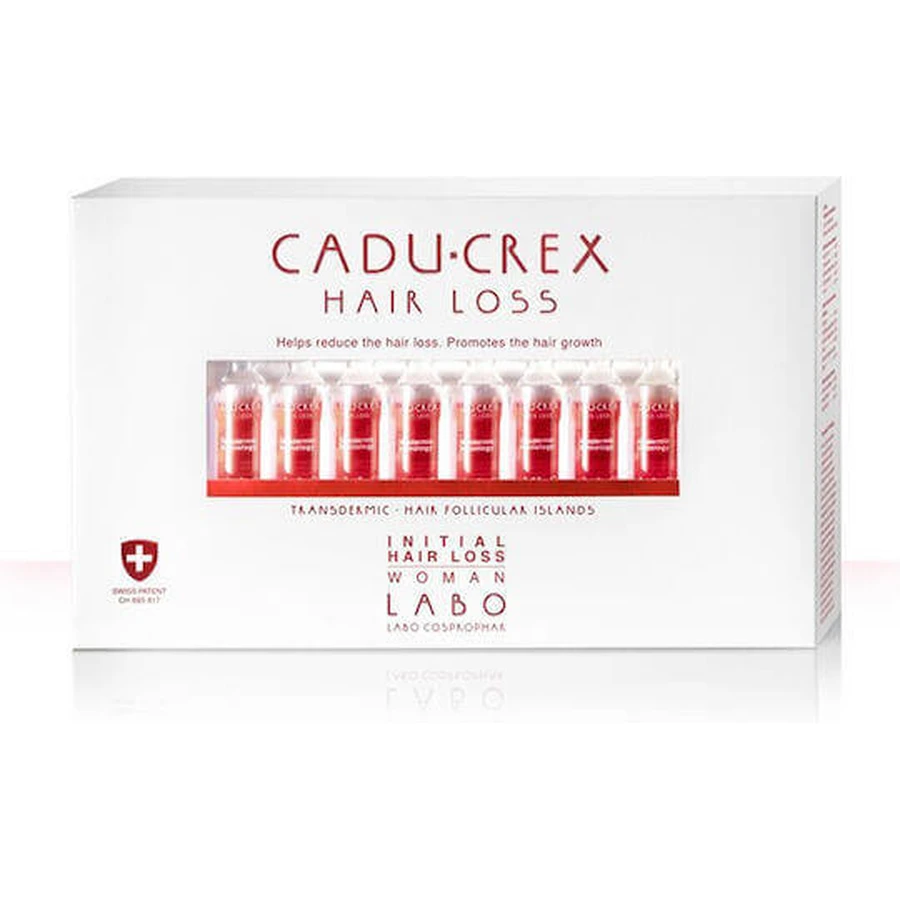 Labo Crescina Caducrex Initial Hair ампулы от выпадения волос для женщин 20x3,5 мл: цены и характеристики