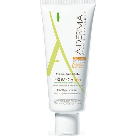 A-Derma Exomega Экзомега D.E.F.I Emollient Cream Увлажняющий регенерирующий крем для атопичной кожи 200 мл: цены и характеристики