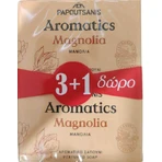 Мило для тіла Papoutsanis Soap Bar Aromatics Magnolia Soap Bar 4x100gr: ціни та характеристики