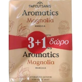 Papoutsanis Soap Bar Aromatics Magnolia Body Soap Bar 4x100gr