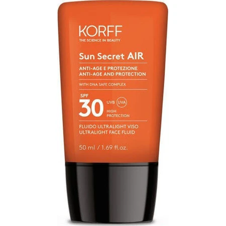 Korff Sun Secret Air Сонцезахисний крем для обличчя SPF30 50мл: ціни та характеристики