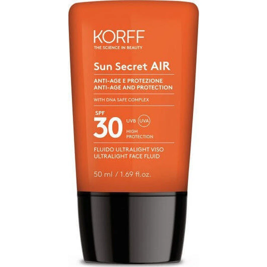 Korff Sun Secret Air Сонцезахисний крем для обличчя SPF30 50мл: ціни та характеристики