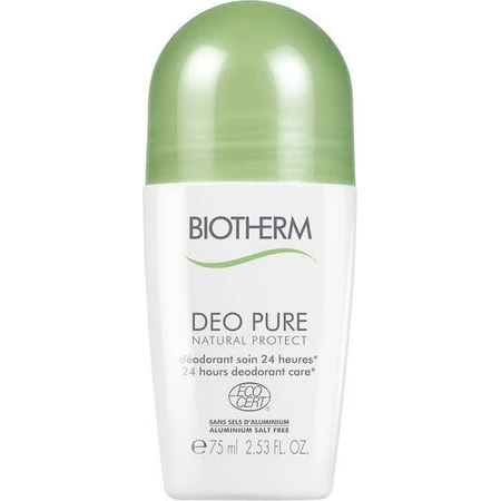 Biotherm Deo Pure Natural Protect Натуральный дезодорант 24 часа ролл-он без алюминия 75 мл: цены и характеристики