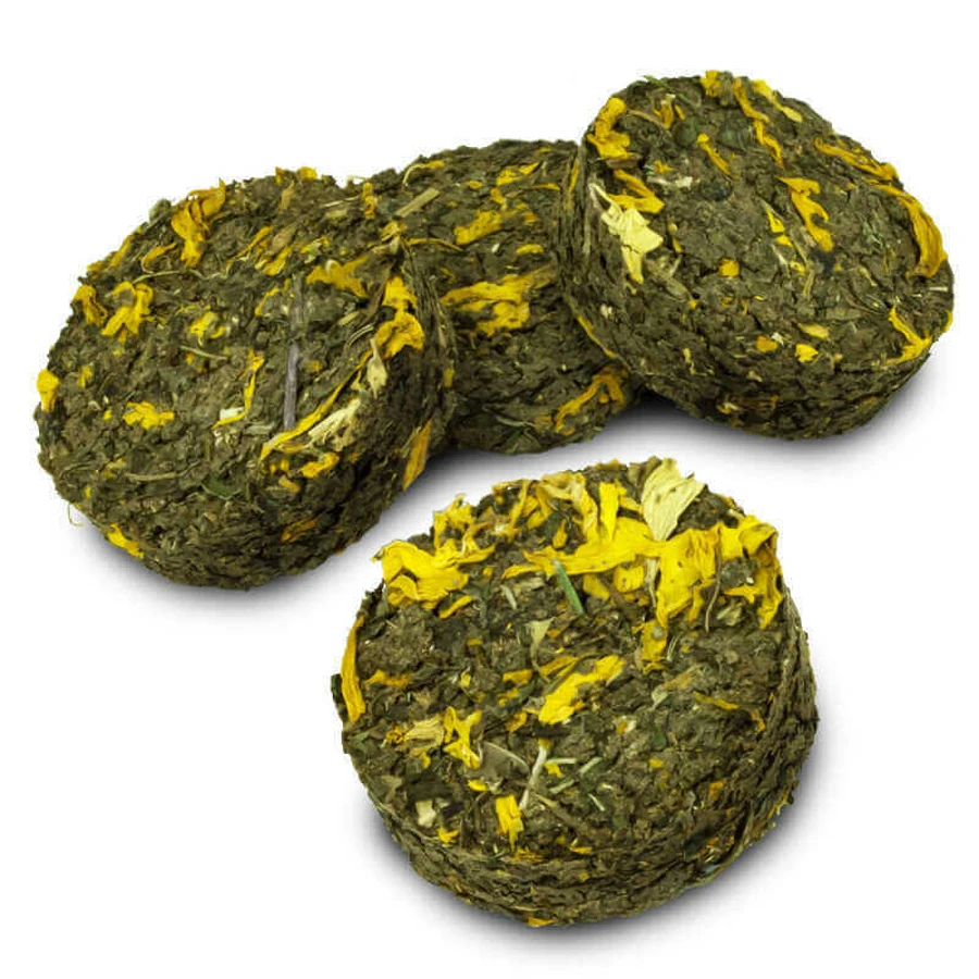 JR Farm (Джиер Фарм) Grainless Herb Rolls Dandelion & Sunflower - Беззернові трав'яні роли з кульбабою та пелюстками соняшника для гризунів, 70 г: ціни та характеристики