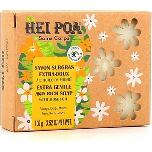 Мило для тіла Hei Poa Gentle & Ric в брусочку 100гр