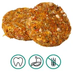 JR Farm (Джиер Фарм) Grainless Herb Rolls Marigold & Banana - Беззерновые травяные роллы с бархатцами и бананом для грызунов, 80 г: цены и характеристики