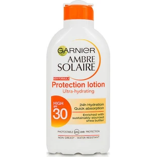 Garnier Ambre Solaire Водозахисний крем для тіла від сонця SPF30 200 мл Garnier Ambre Solaire Ambre Solaire Водозахисний крем для тіла від сонця SPF30 200 мл