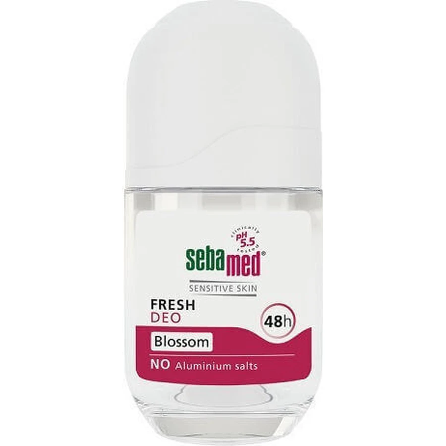 Sebamed Fresh Deodorant Blossom Дезодорант 24-годинний рулонний дезодорант без алюмінію 50 мл: ціни та характеристики