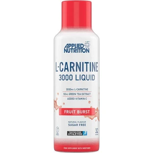 Applied Nutrition L-Carnitine Liquid 3000 & Green Tea с карнитином 3000 мг и вкусом фруктового взрыва 480 мл