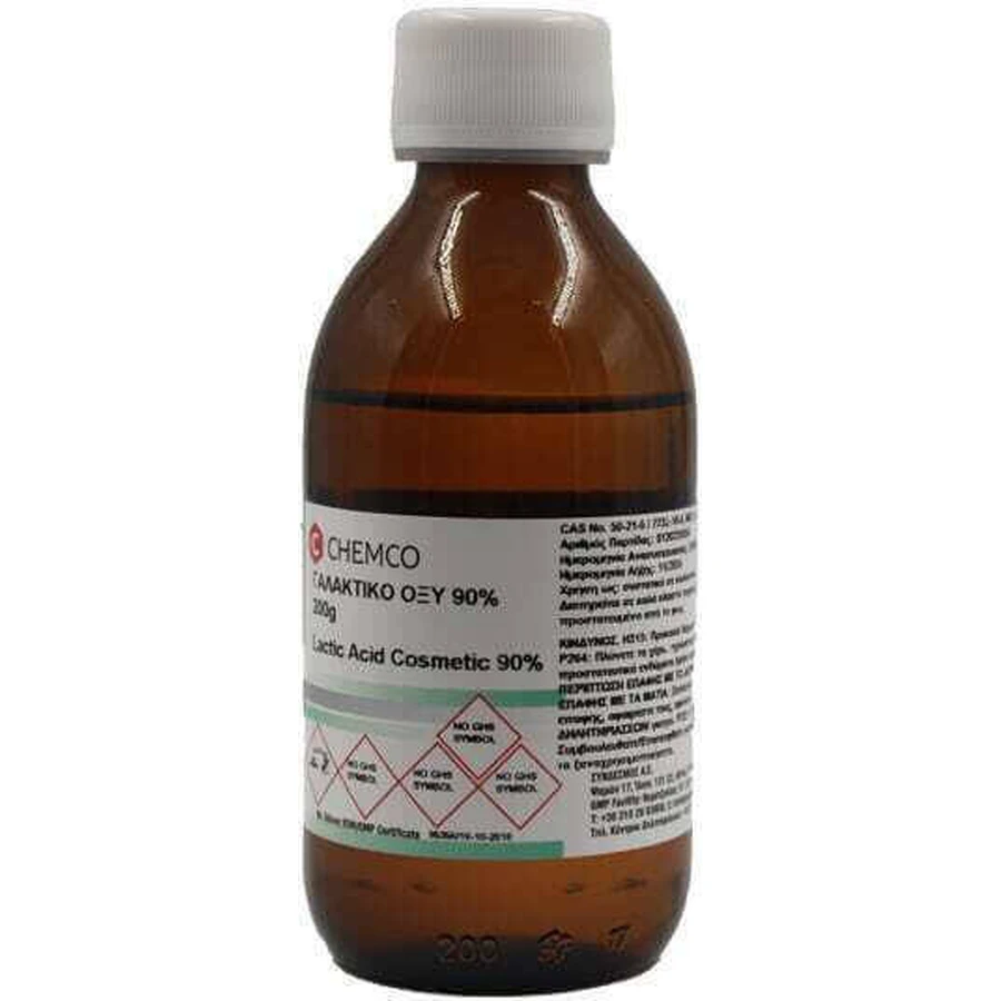 Chemco Молочная кислота 90% 200гр: цены и характеристики