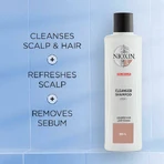 Nioxin Cleanser System 3 Colour Safe Hair Cleanser для фарбованого волосся 300 мл: ціни та характеристики