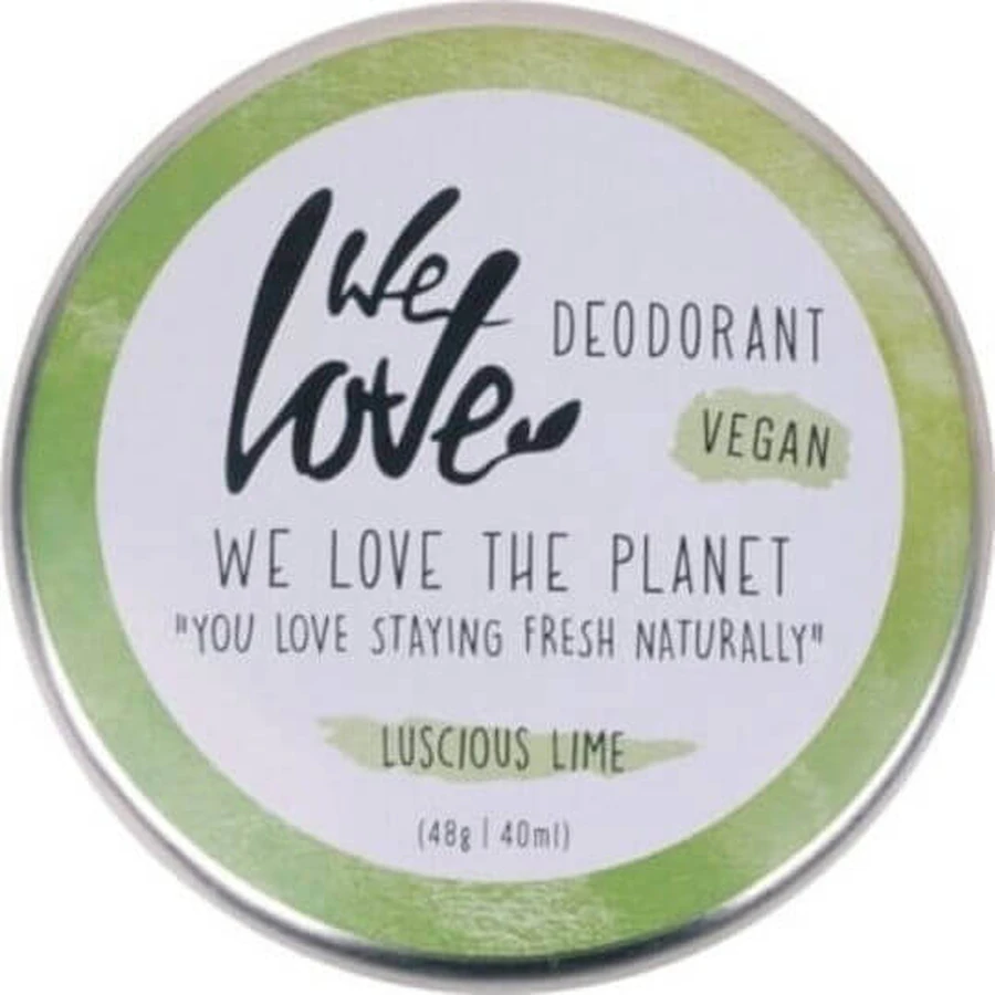 We Love The Planet Lime Luscious Дезодорант Лаймовий ароматний натуральний дезодорант Стік алюмінієвий безкоштовно 48гр: ціни та характеристики