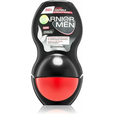 Garnier Men Контроль Дії + Дезодорант 96h Roll-On 50мл: ціни та характеристики