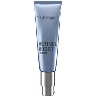 Зволожуюча та омолоджуюча сироватка для обличчя Neutrogena Retinol Boost з ретинолом та гіалуроновою кислотою для сяйва і тонусу 30 мл