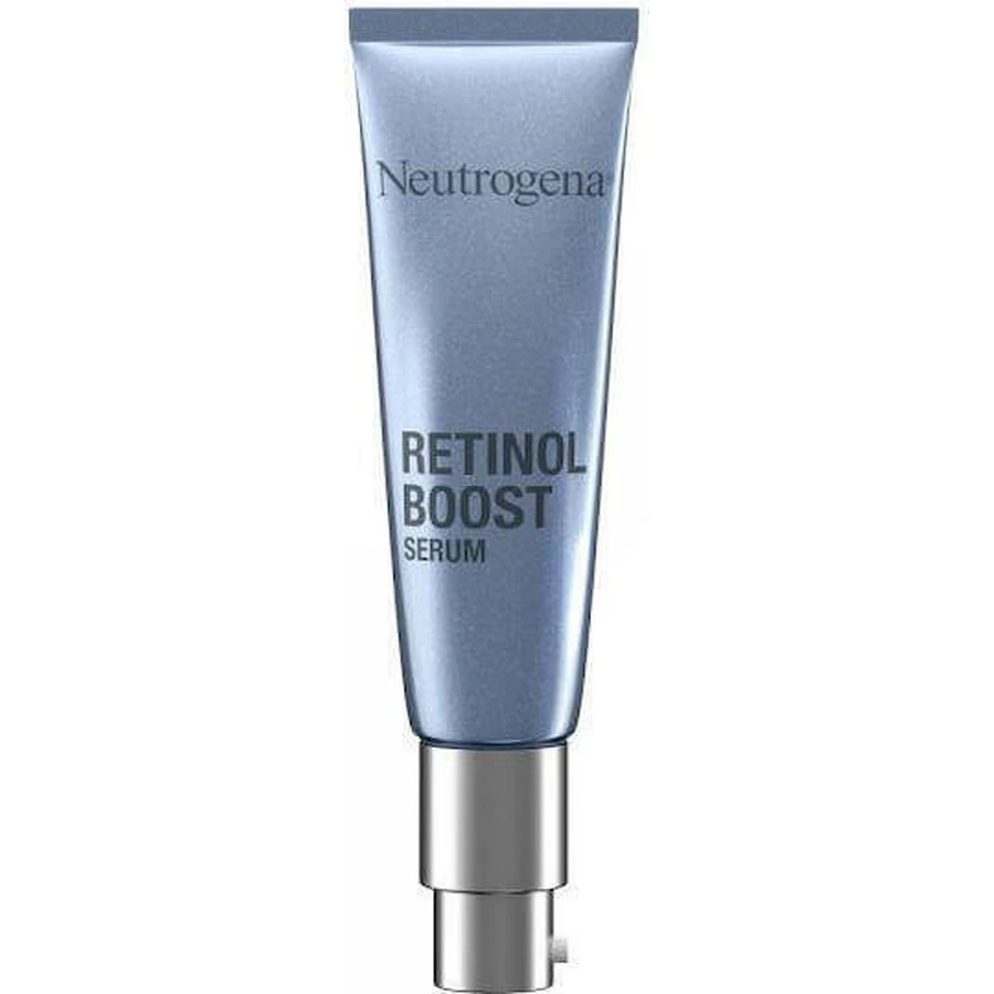 Зволожуюча та омолоджуюча сироватка для обличчя Neutrogena Retinol Boost з ретинолом та гіалуроновою кислотою для сяйва і тонусу 30 мл: ціни та характеристики