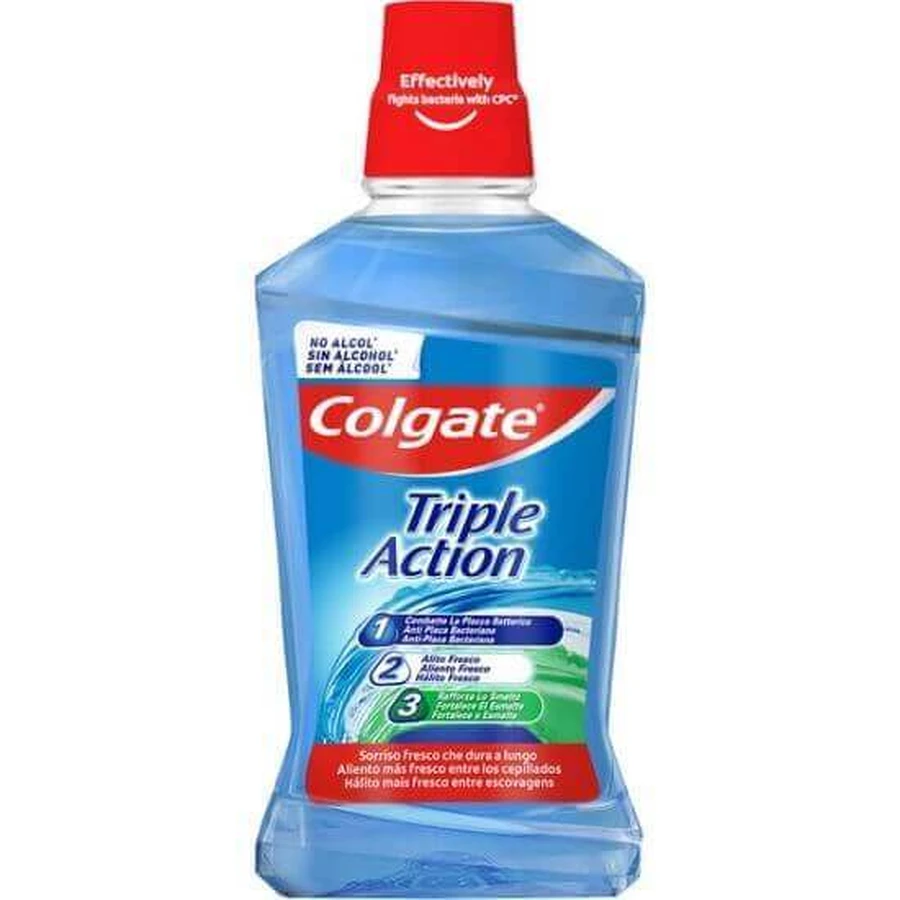 Ополіскувач для порожнини рота без спирту, 500 мл, Colgate: ціни та характеристики