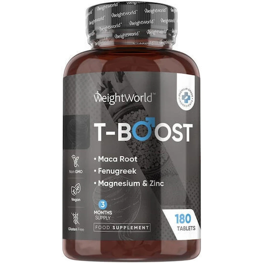 Файл WeightWorld T-Boost Суплімент для тестостерону 180: ціни та характеристики