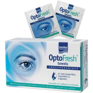 InterMed OptoFresh Șervețele Curățarea плеоапелор для лікування алергії 20buc