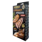 Lucky Star Creamy Snack Chicken Ласощі Лагідне пюре з м'яса курки у стіках для котів, 6х10 г: ціни та характеристики