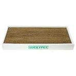 Lucky Pet Эко-царапка Подиум картон для кошек, Мини 24x50x5 см (Бежевый/Белый): цены и характеристики
