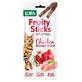 Lora Fruity Sticks Soft&amp;Meaty Chicken Pomergranate Жувальні ласощі з куркою та гранатом для дорослих котів, 3х5 г