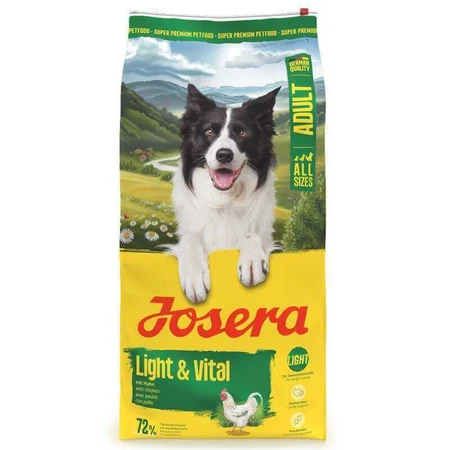 UAnimals Josera All Sizes Adult Light & Vital Сухой диетический корм для собак всех пород с избыточным весом, 12,5 кг.: цены и характеристики
