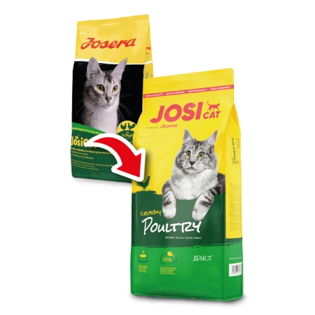 JosiCat by Josera Crunchy Chicken - Сухой корм с нежным мясом домашней птицы для кошек, 1,9 кг: цены и характеристики