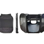 M-Pets Extra Cargo Fence Складной манеж для щенков и маленьких собак, 110x110x62 см: цены и характеристики