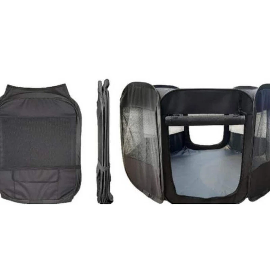 M-Pets Extra Cargo Fence Складной манеж для щенков и маленьких собак, 110x110x62 см: цены и характеристики