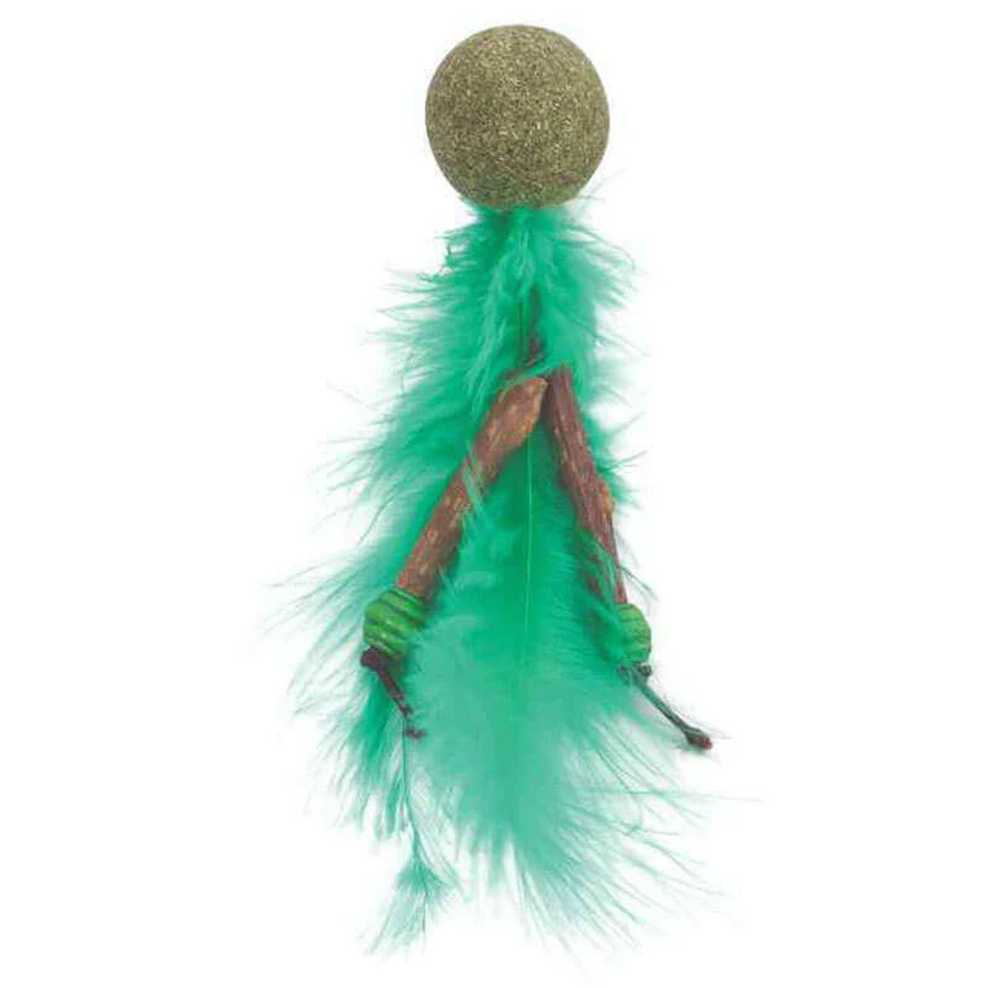 M-Pets Charmy Catnip Toy Bugbear Green Іграшка з котячою м'ятою для котів, 11,5x3x3 см (Зелений): ціни та характеристики