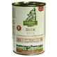 Isegrim Duck with Parsnip Sea Buckthorn&amp;Wild Herbs Консервованный корм с уткой, пастернаком, облепихой и дикорастущими травами для собак, 400 г