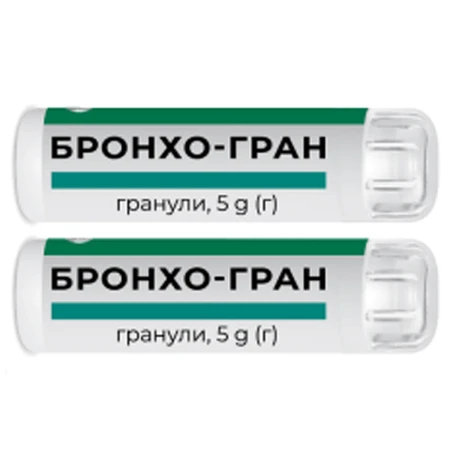 Бронхо-гран гранулы по 5 г №2 в конт. с дозат.: цены и характеристики