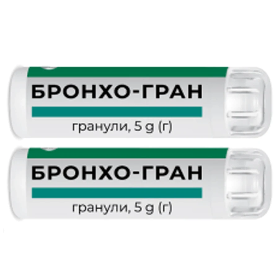 Бронхо-гран гранулы по 5 г №2 в конт. с дозат.: цены и характеристики