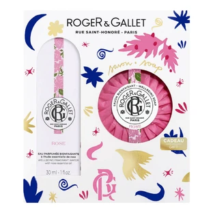 Набір Roger & Gallet Троянда Вода ароматизована 30 мл + Мило 100 г