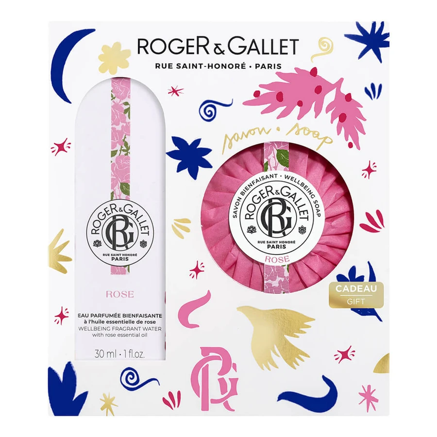 Набор Roger & Gallet Роза Вода ароматизированная 30 мл + Мыло 100 г: цены и характеристики