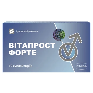 Витапрост форте суппозитории рект. по 0.008 г №10 (5х2)
