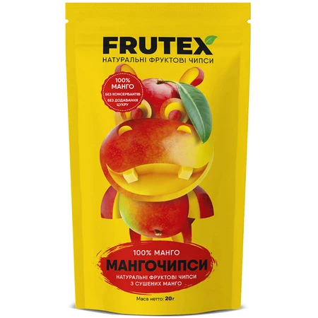 Чипси фруктові Frutex Мангочипси 20 г: ціни та характеристики