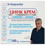 Цинк Dr.Komarovskiy крем у банці по 100 г: ціни та характеристики