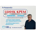 Цинк Dr.Komarovskiy крем у банці по 100 г: ціни та характеристики