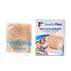 Бинт когезивный Family Plast самофиксирующий, 6 см*4 м: цены и характеристики