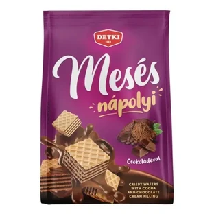 Вафлі Detki Meses napolyi з какао-шоколадною кремовою начинкою 180 г