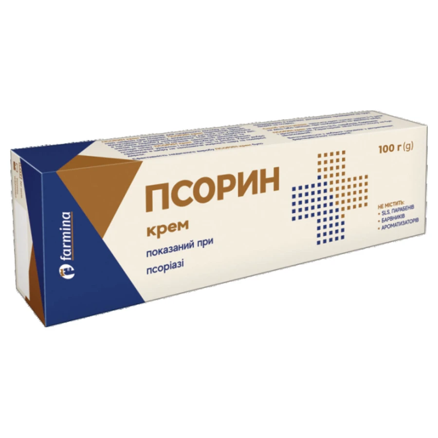 Псорин Psorin крем для кожи при псориазе 100 г : цены и характеристики