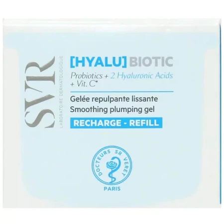 Гель для обличчя SVR Hyalu Biotic Regenerating Plumping Gel Refill для пружності шкіри розгладжуючий змінний блок 50 мл : ціни та характеристики