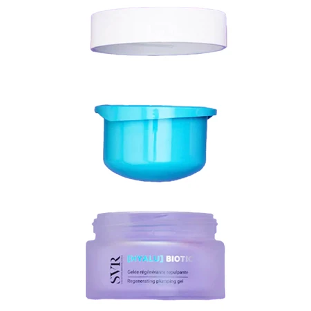 Гель для обличчя SVR Hyalu Biotic Regenerating Plumping Gel Refill для пружності шкіри розгладжуючий змінний блок 50 мл : ціни та характеристики